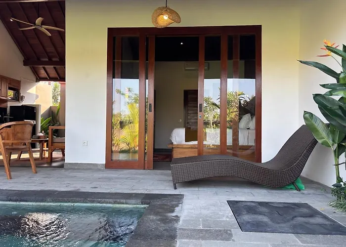 Luxury Wooden Private Pool & Rice Field View Ubud (Bali)