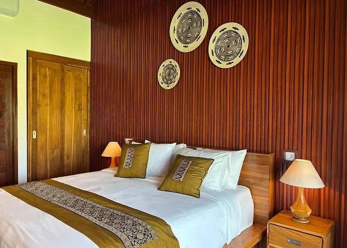 Luxury Wooden Private Pool & Rice Field View * Ubud (Bali)