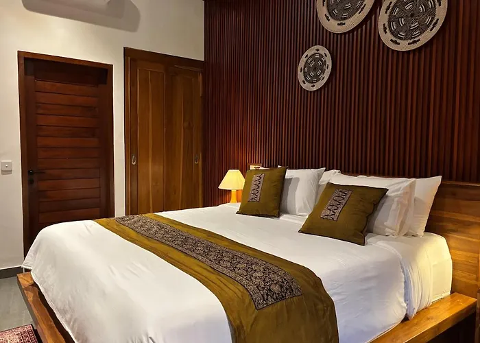 Villa Luxury Wooden Private Pool & Rice Field View *