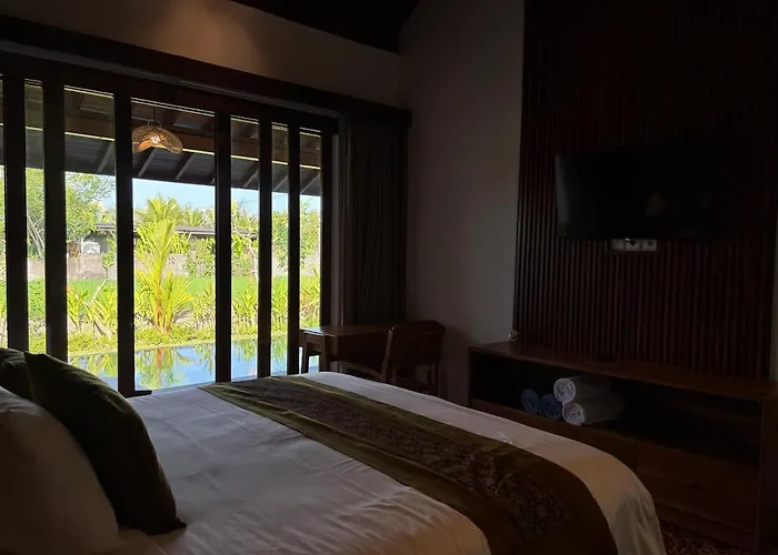 Luxury Wooden Private Pool & Rice Field View * Ubud (Bali)