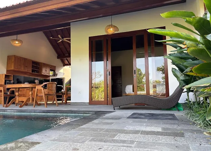 Luxury Wooden Private Pool & Rice Field View Ubud (Bali)