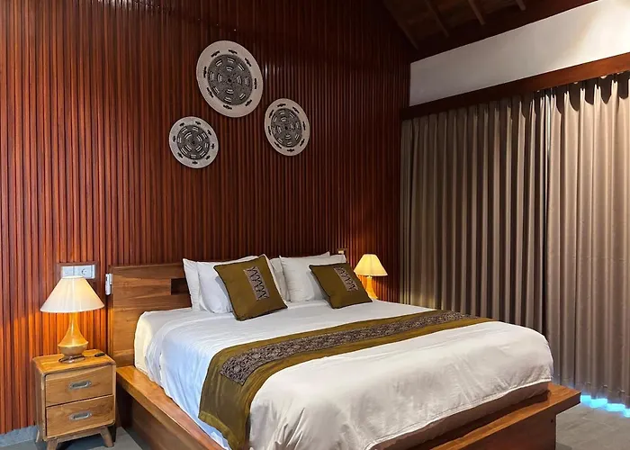 Luxury Wooden Private Pool & Rice Field View Villa *