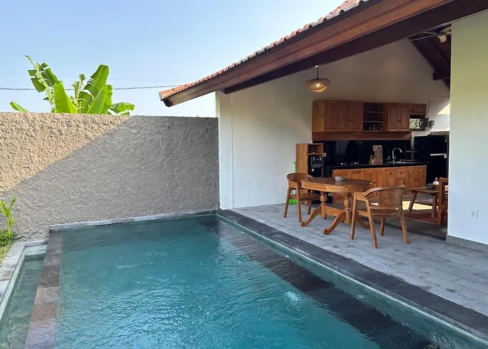 Luxury Wooden Private Pool & Rice Field View Ubud (Bali)